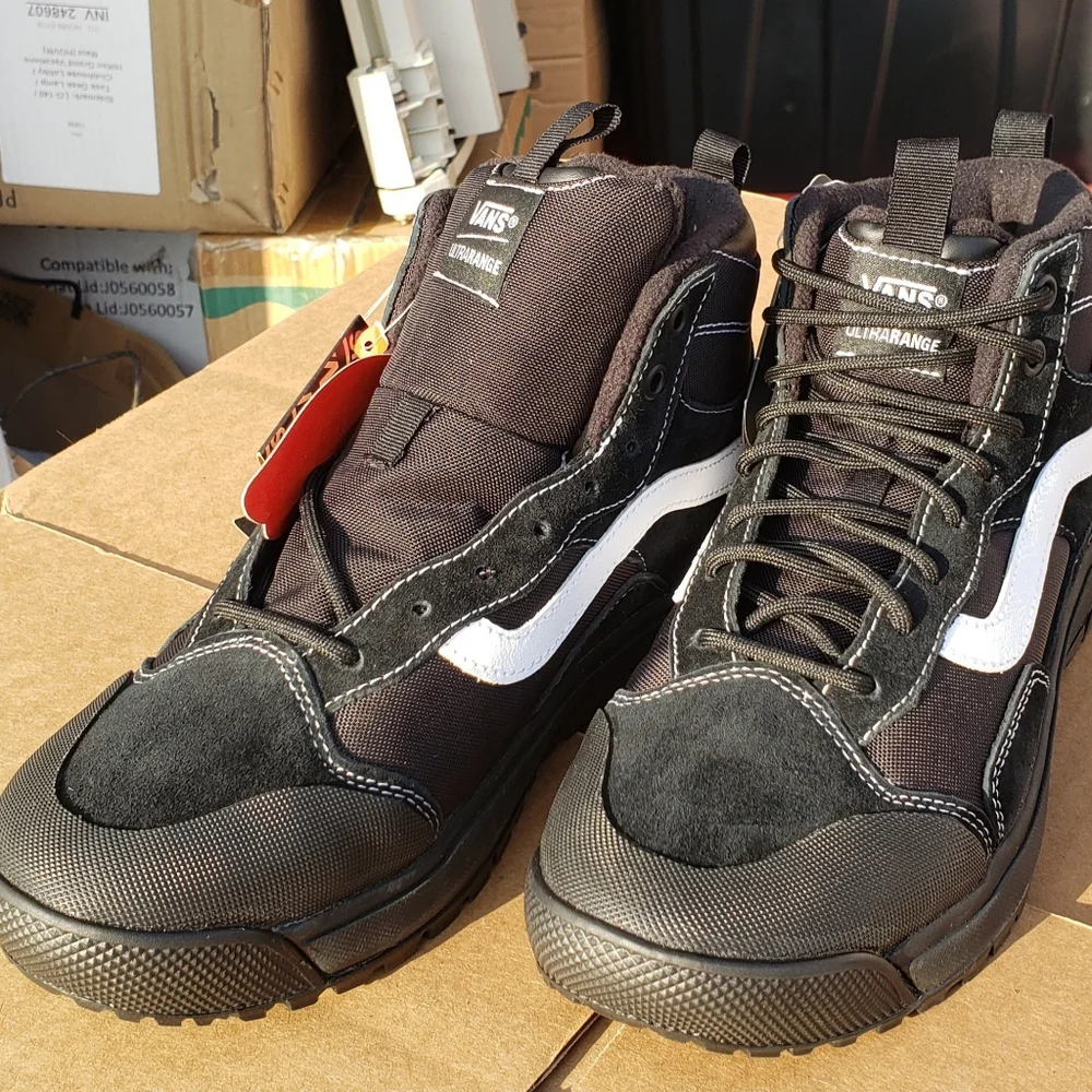 Vans Site 7.5 Men 9 Wmns Ultrarange MTE Insulated Boot Primaloft Black 500383
